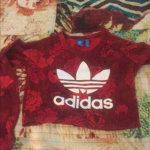 Adidas crop top